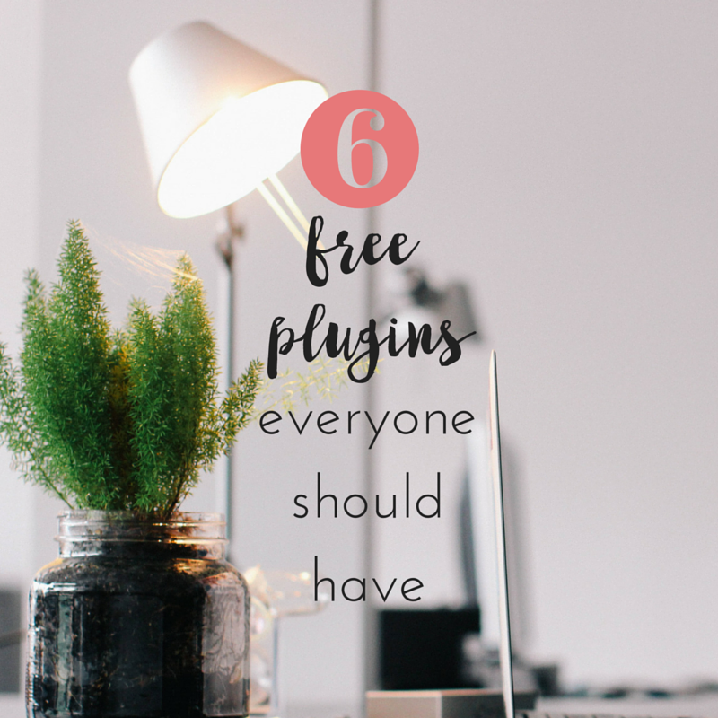 6 Free Plugins Everyone Should Have – Molly's Book Nook